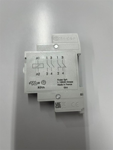 RELE DE IMPULSO MODULAR 2NO 16A 250V 24 VDC FINDER - Imagem 3