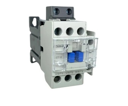 CT12-B0-311 CONTATOR TRIPOLAR 13A/AC3 BOB: 24VCC 1NA/1NF METALTEX - Imagem 5