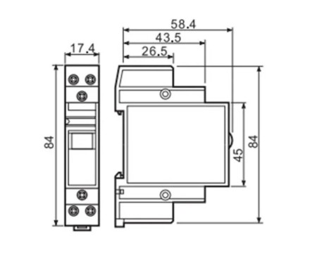 RELE DE IMPULSO MODULAR 2NO 16A 250V 24 VDC FINDER - Imagem 4