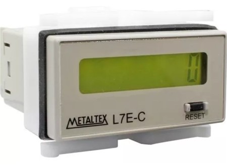 L7E-C-B CONTADOR DIGITAL 8 DIGITOS METALTEX - Imagem 6