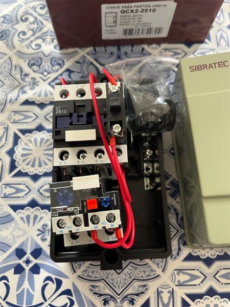 CHAVE MAGNETICA DE PARTIDA DIRETA QCX2-2510-220V -RT 12-18 - Imagem 9
