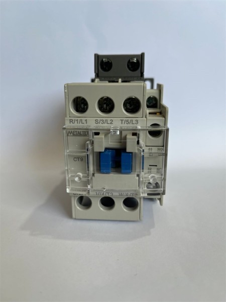 CT9-E5-311 CONTATOR TRIPOLAR 11A AC3 BOB: 110VCA 1NA/1NF METALTEX - Imagem 4