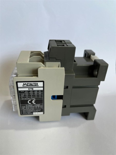 CT9-E5-311 CONTATOR TRIPOLAR 11A AC3 BOB: 110VCA 1NA/1NF METALTEX - Imagem 7