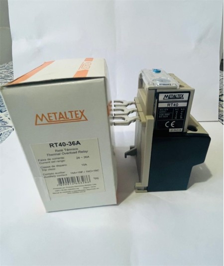 RT40-36A RELE TERMICO DE SOBRECARGA 24-36A METALTEX - Imagem 4